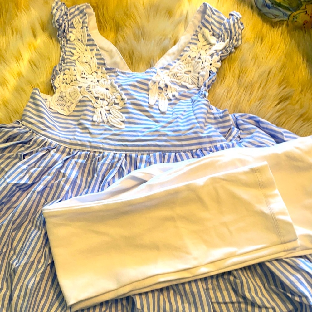 Lovely spring outfit Tahari 6 years old. *1